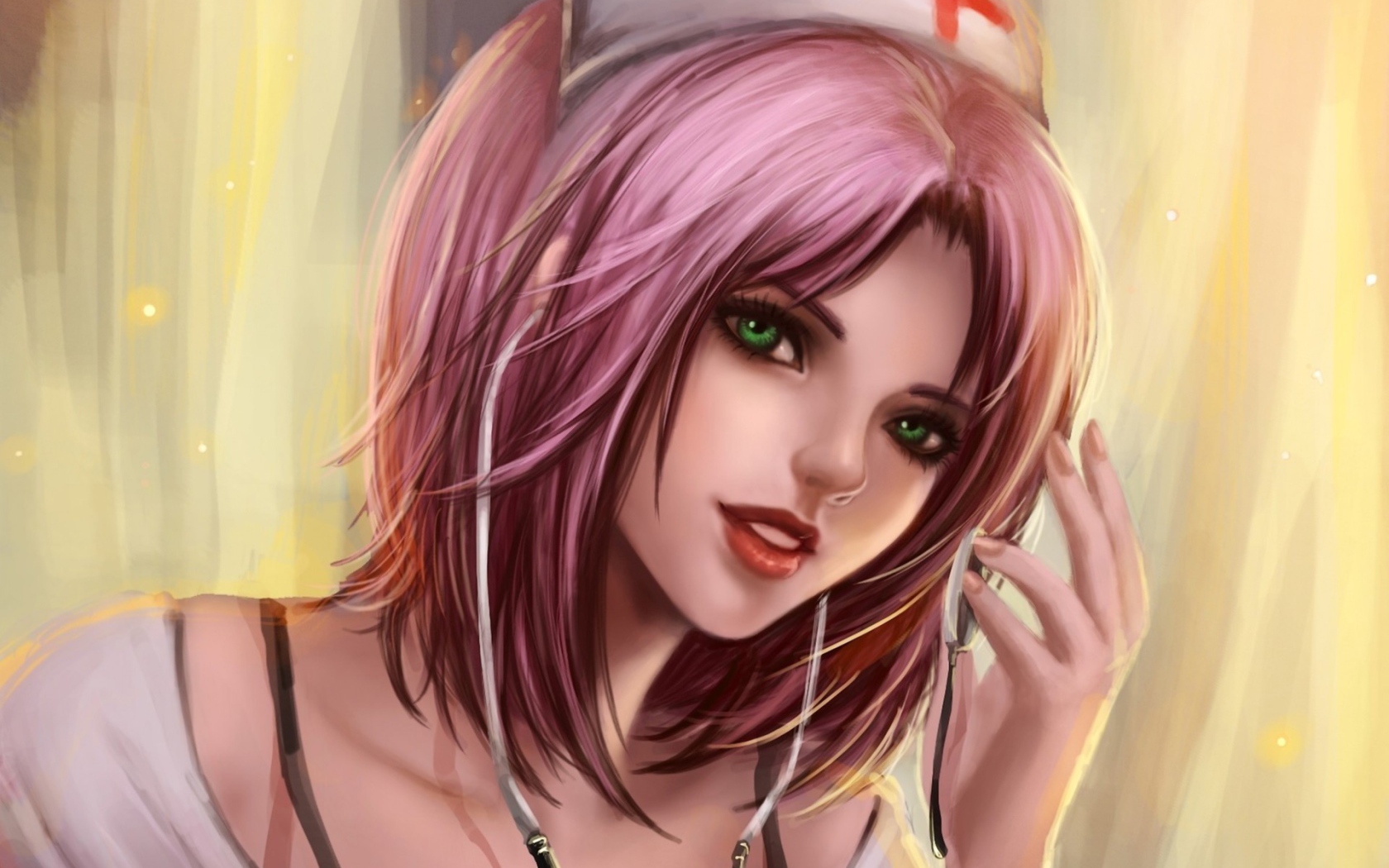 Портрет девушки доктора