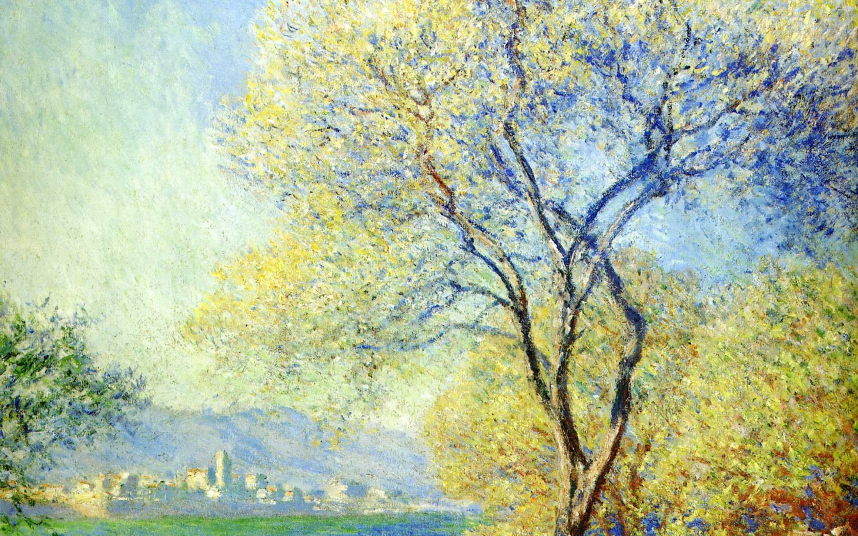 Картина Клода Моне - Весна