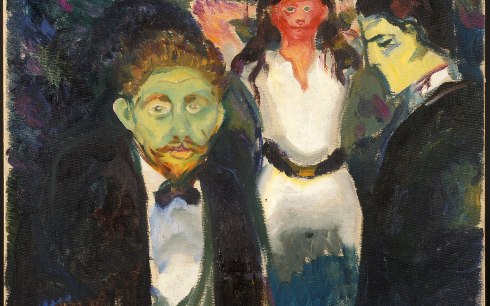 Картина Эдварда Мунка - Ревность