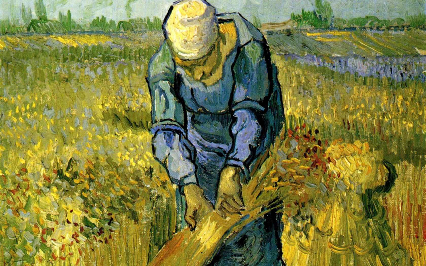 Картина Винсента Ван Гога - Крестьянка