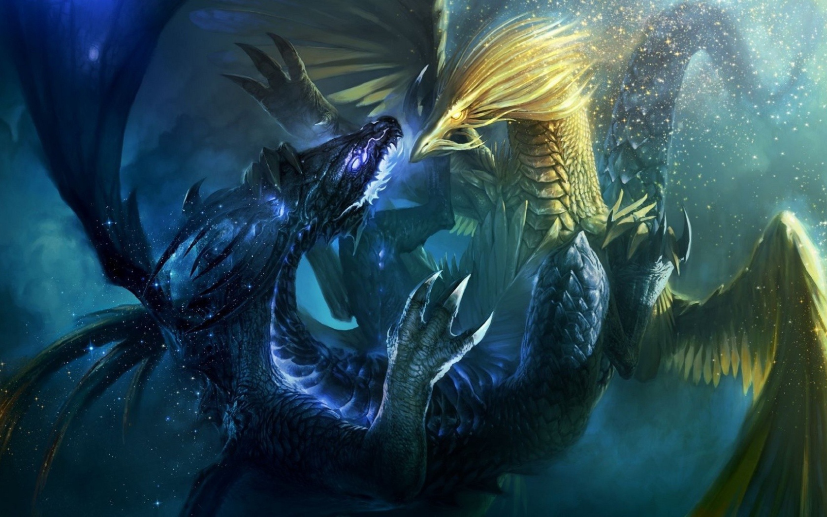 Битва двух драконов