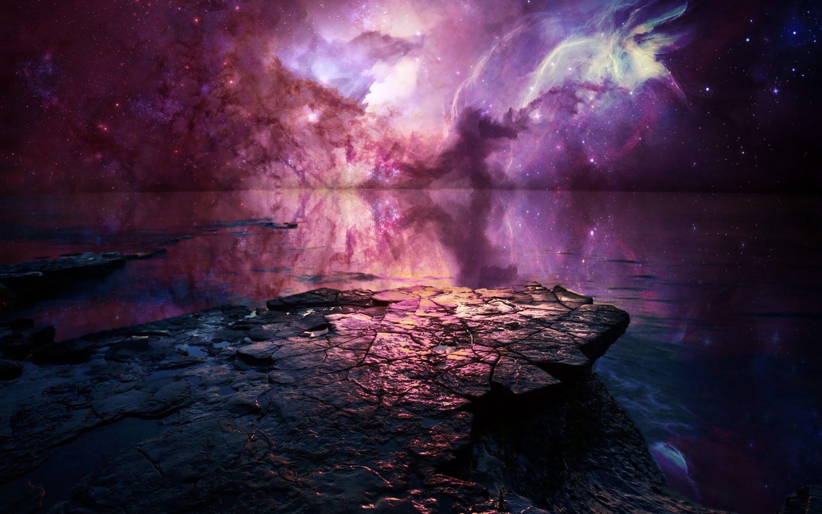 Фантастический морской пейзаж