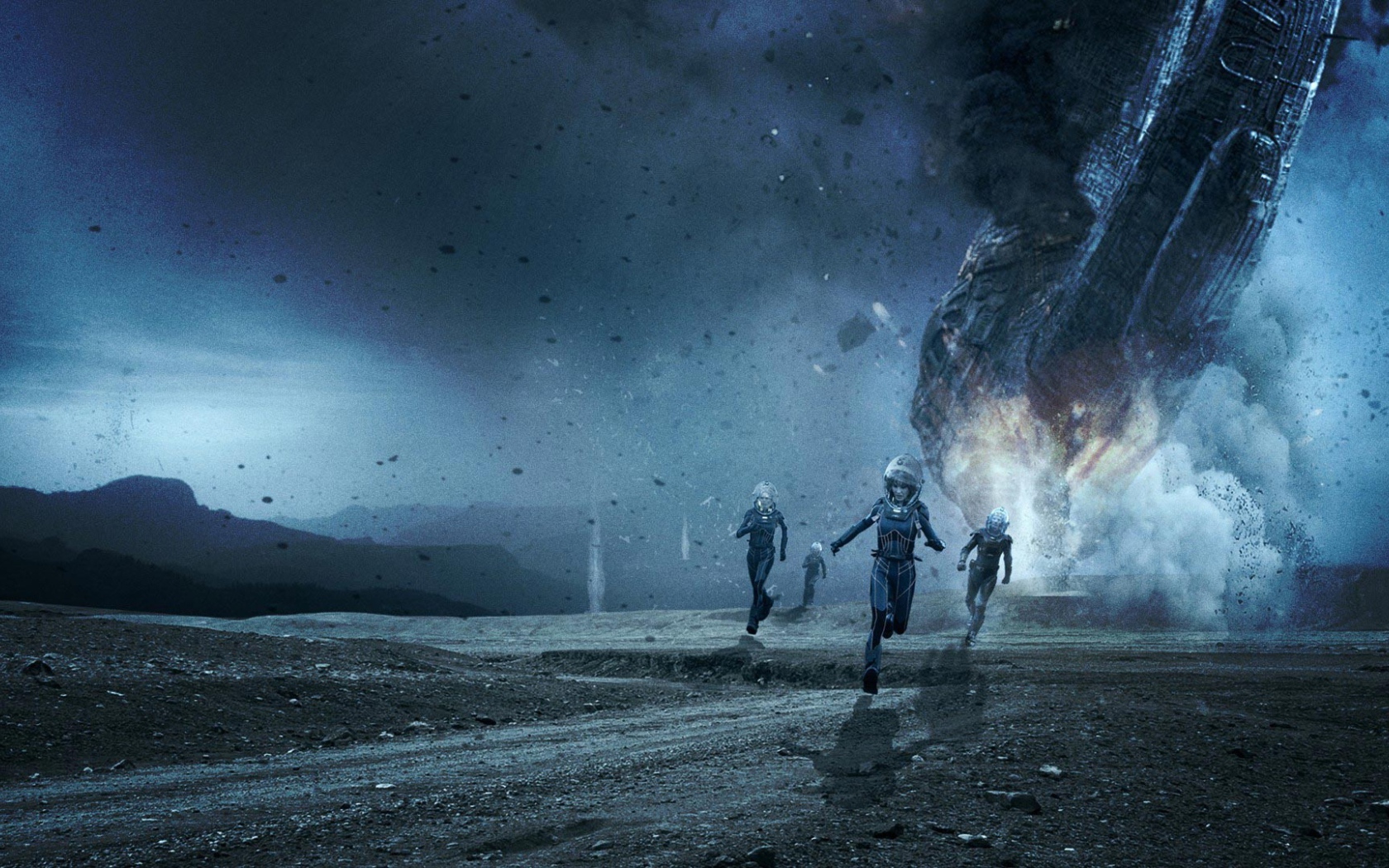 Крушение космического корабля