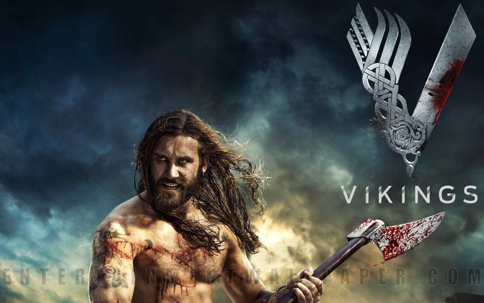 Викинг с топором