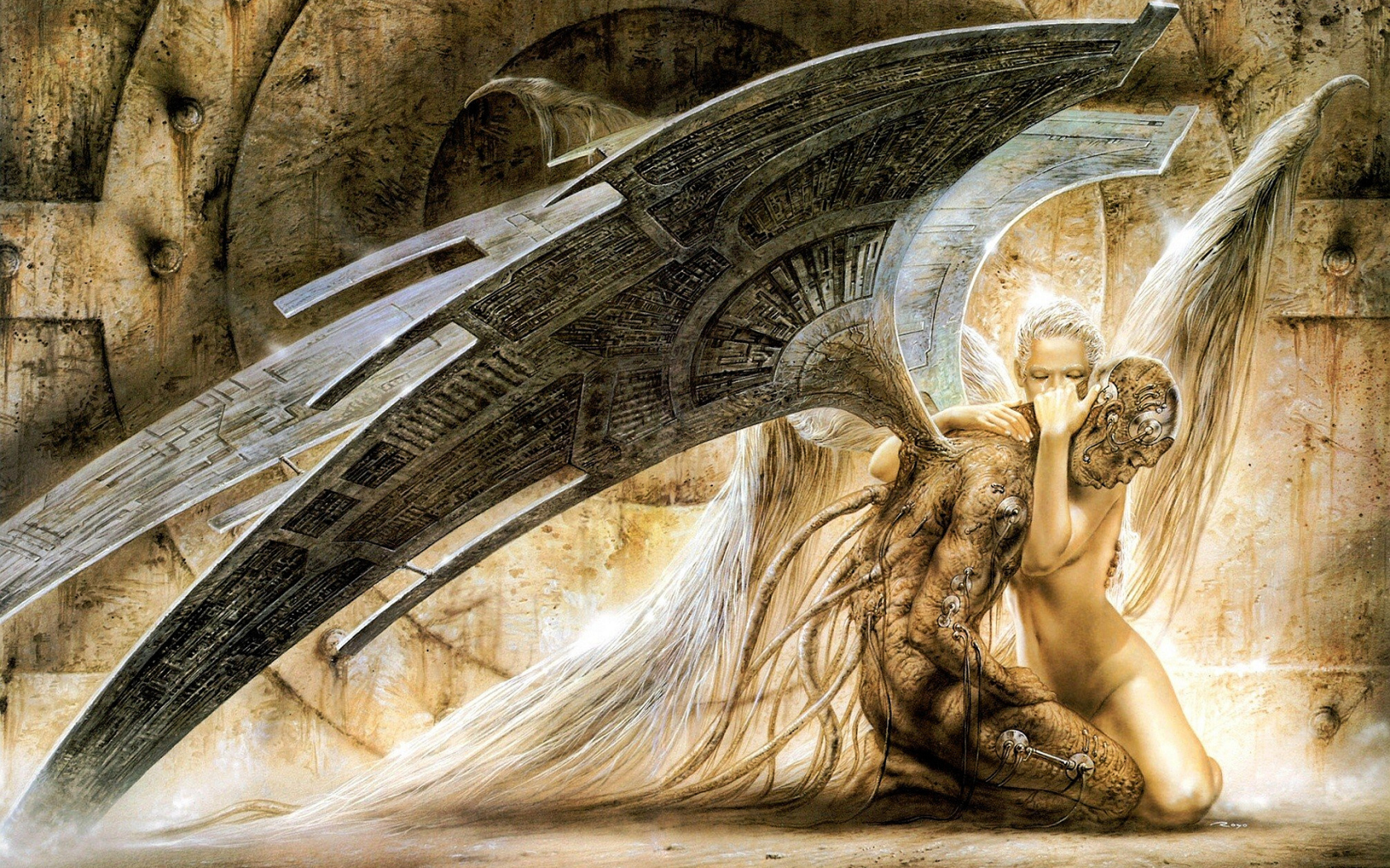 Киборг с крыльями