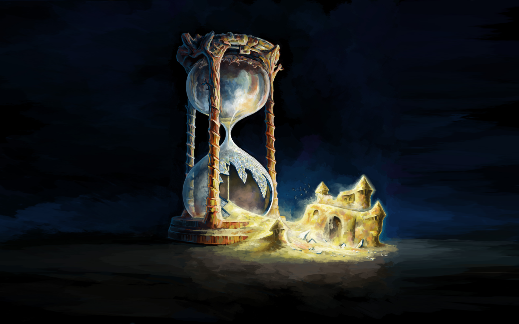 Разбитые песочные часы