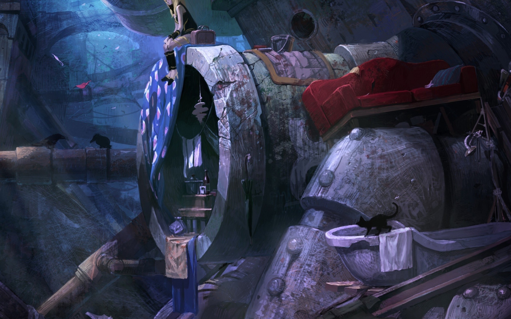 Дом в трубе