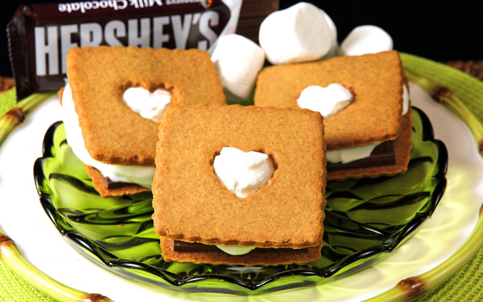 Печенье с кремом