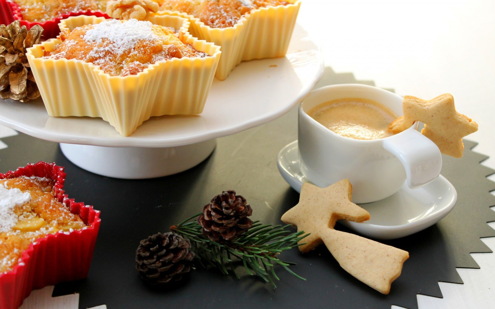 Кексы звездочки