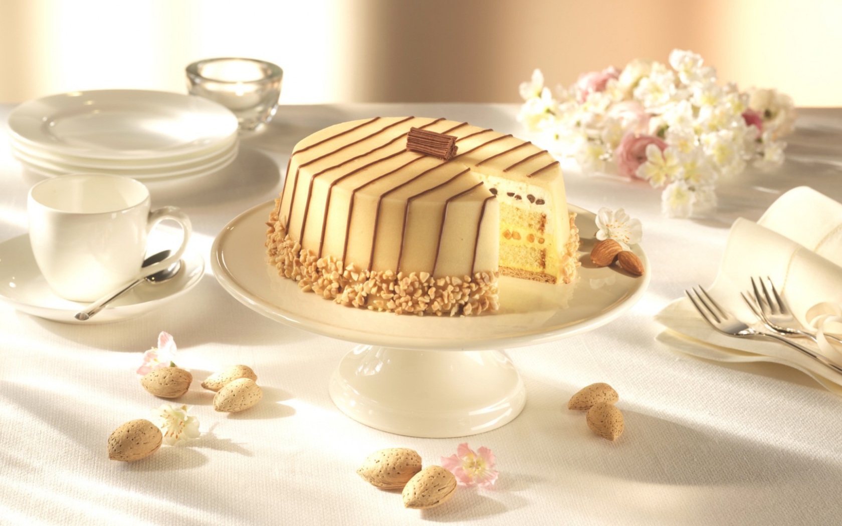 Торт с орехами