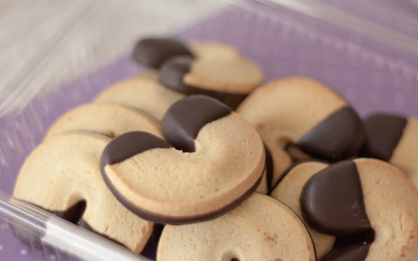 Печенье в шоколаде