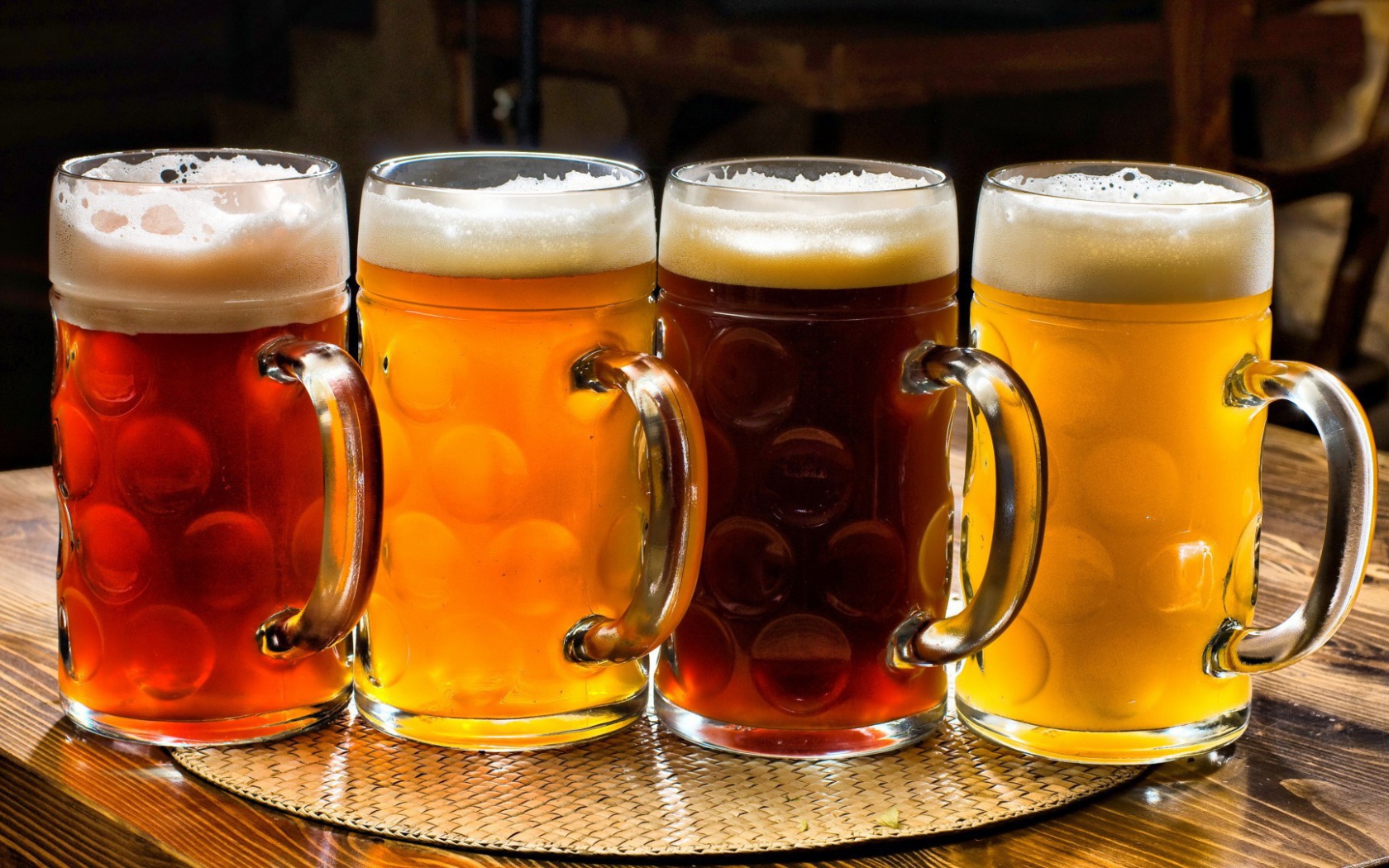 Несколько видов пива