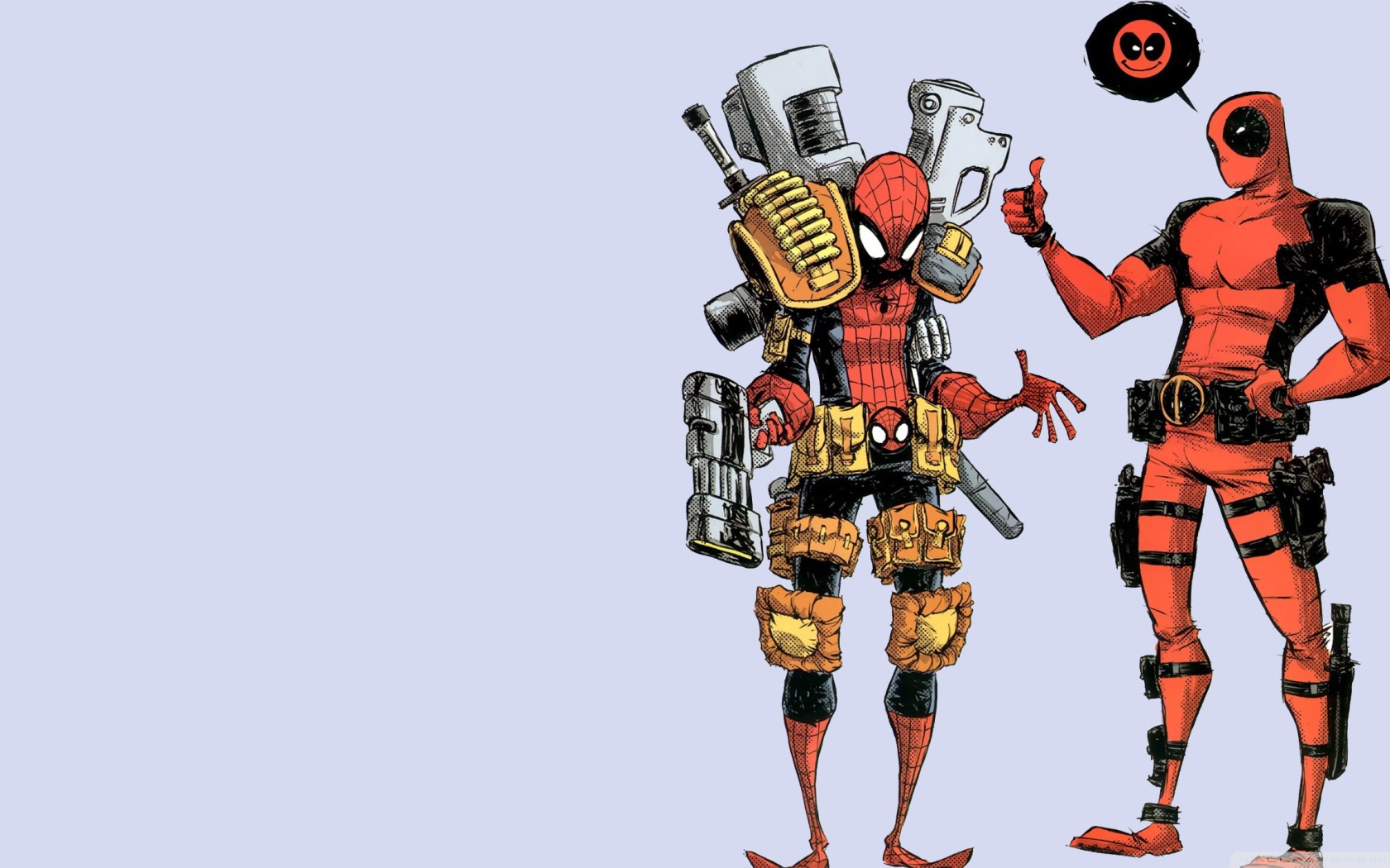 Супер герои вооружились