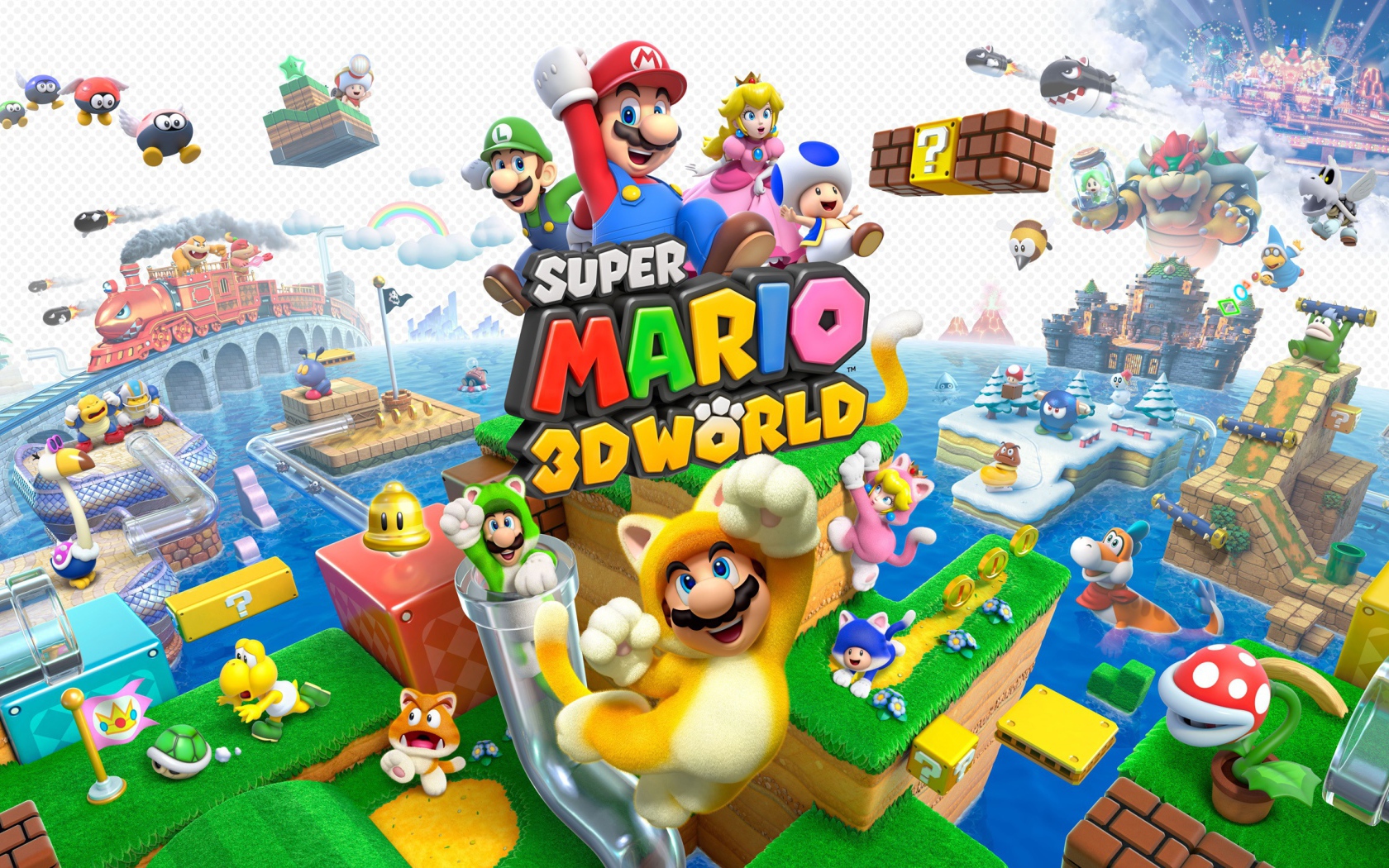 Игра Super mario 3d world