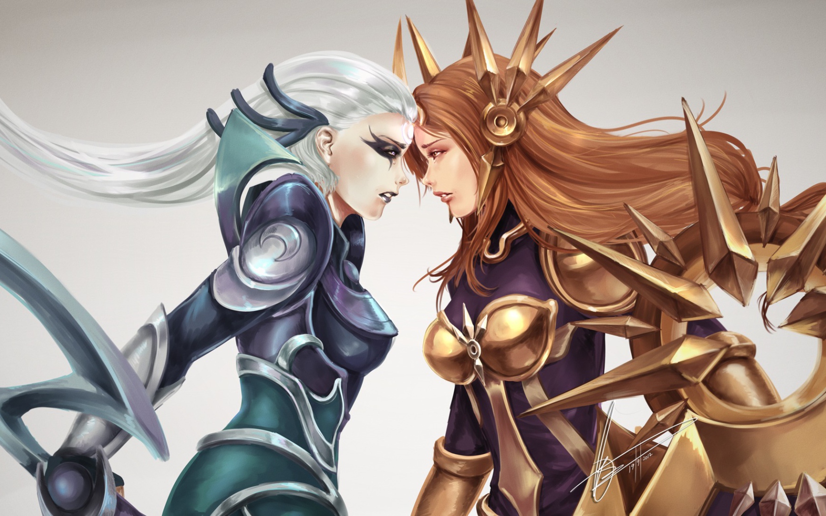 Диана и Леона в игре