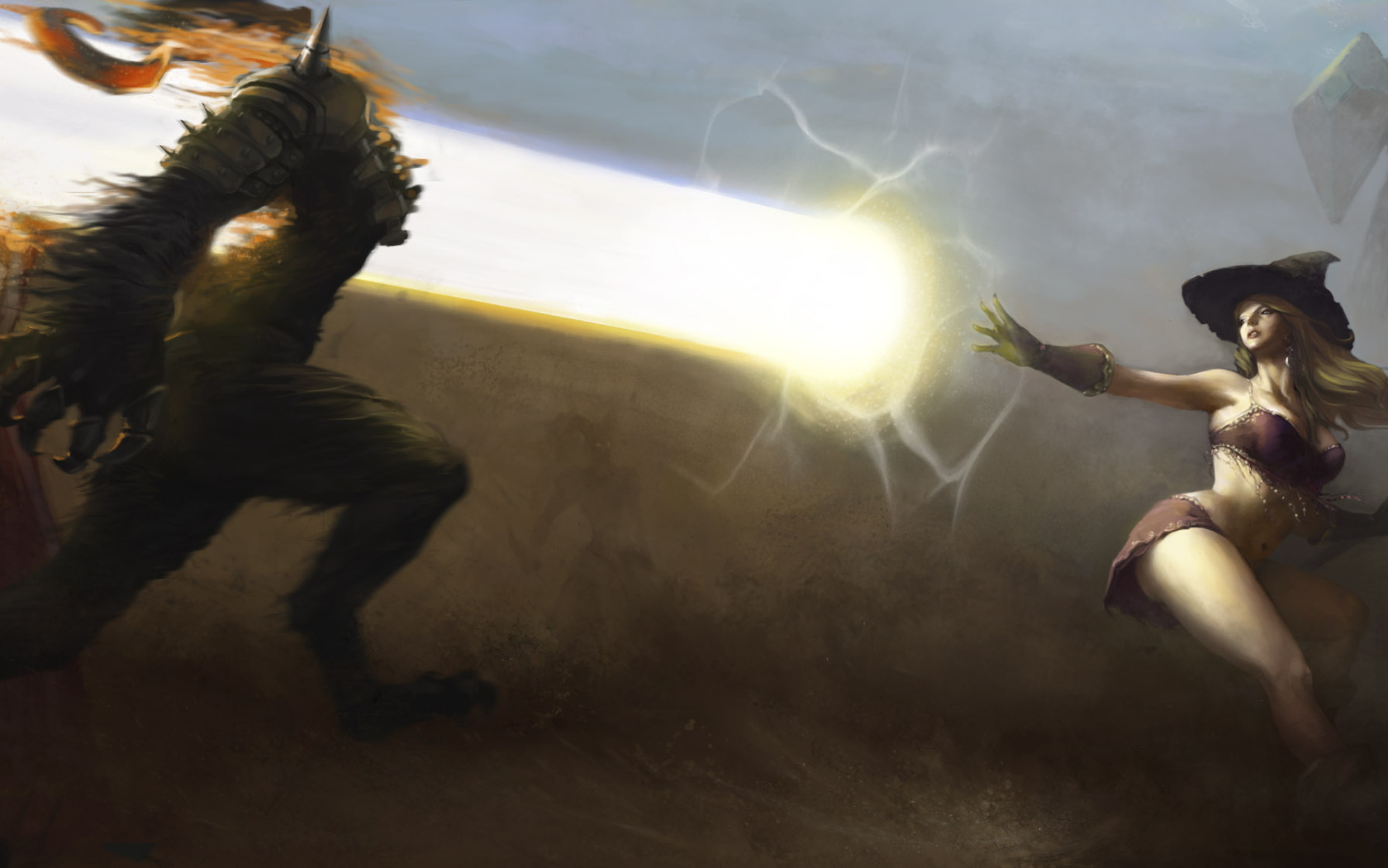 Монстр и ведьма