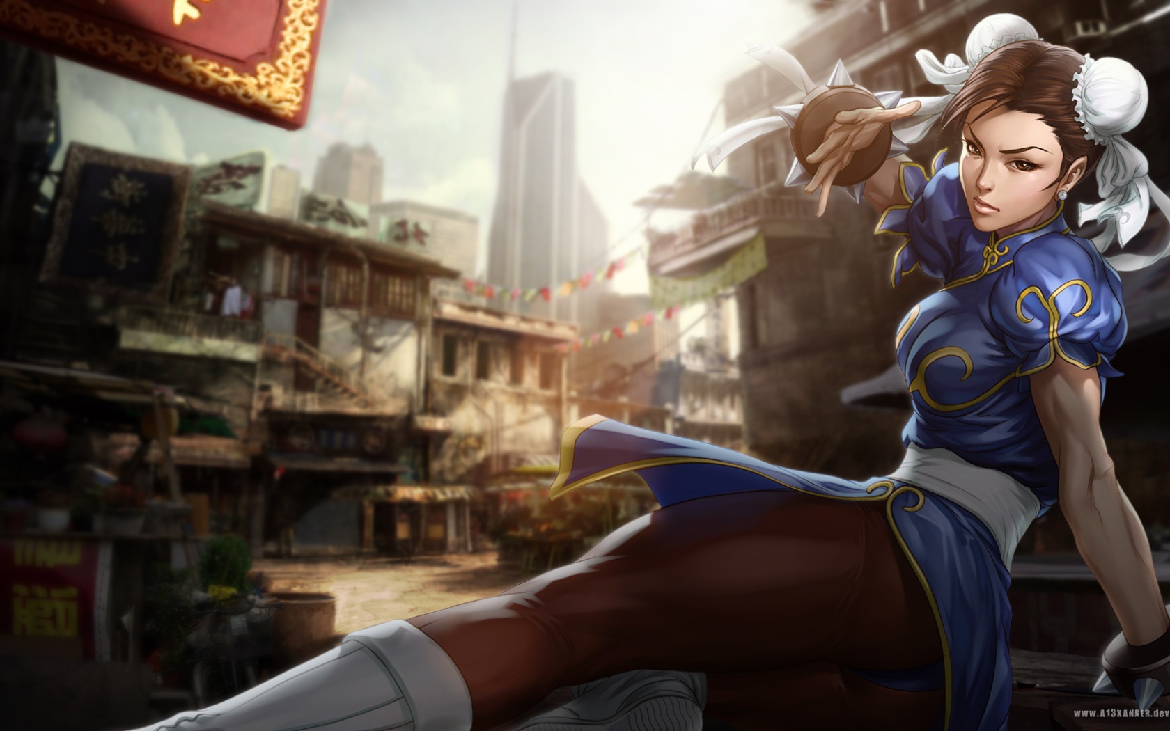 Уличный боец Чен Ли