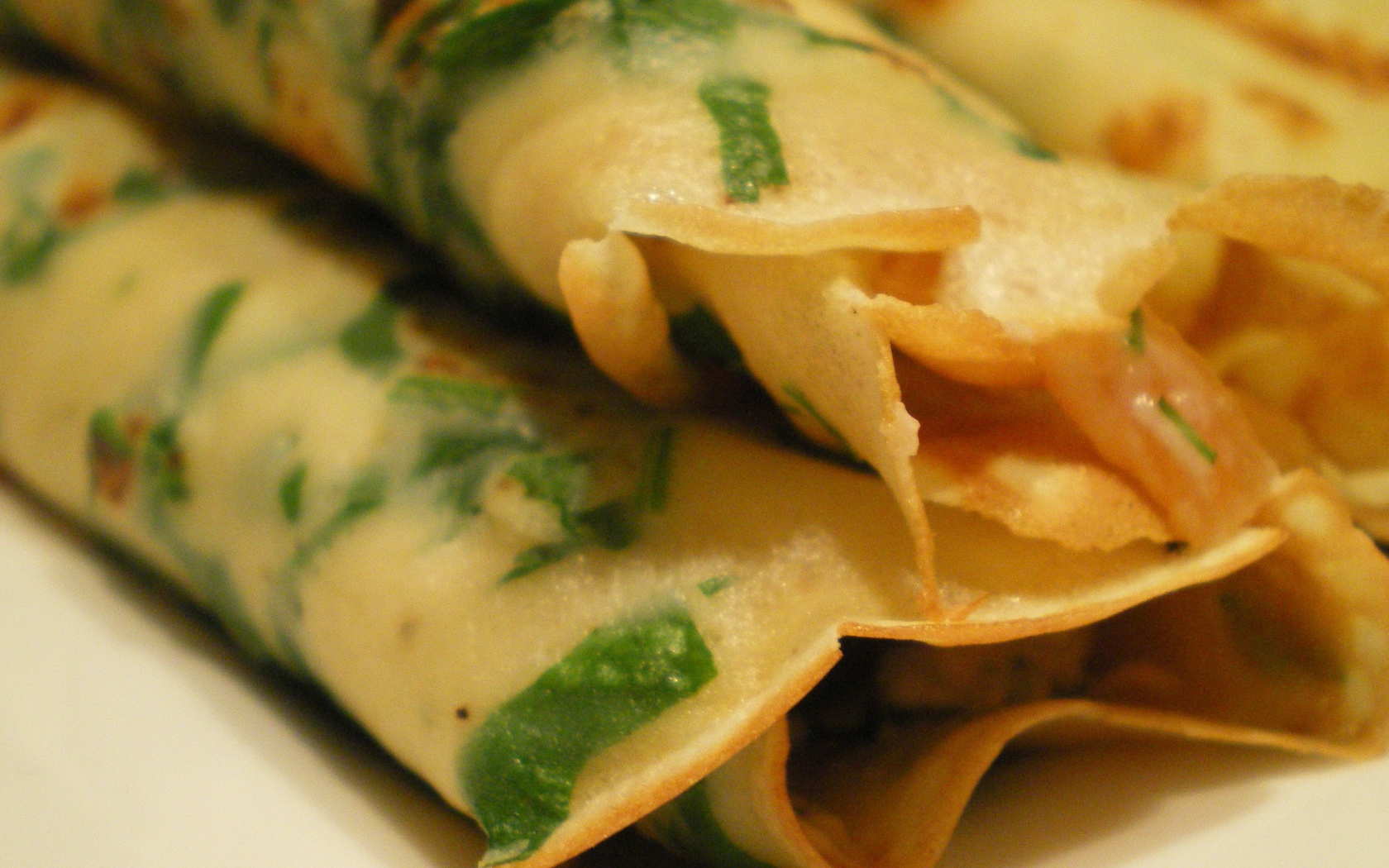 Блины с мясом на Масленицу