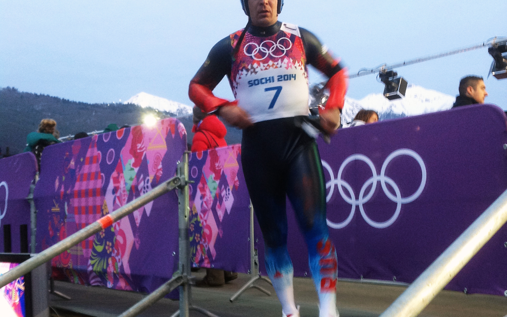 Русский спортсмен Альберт Демченко