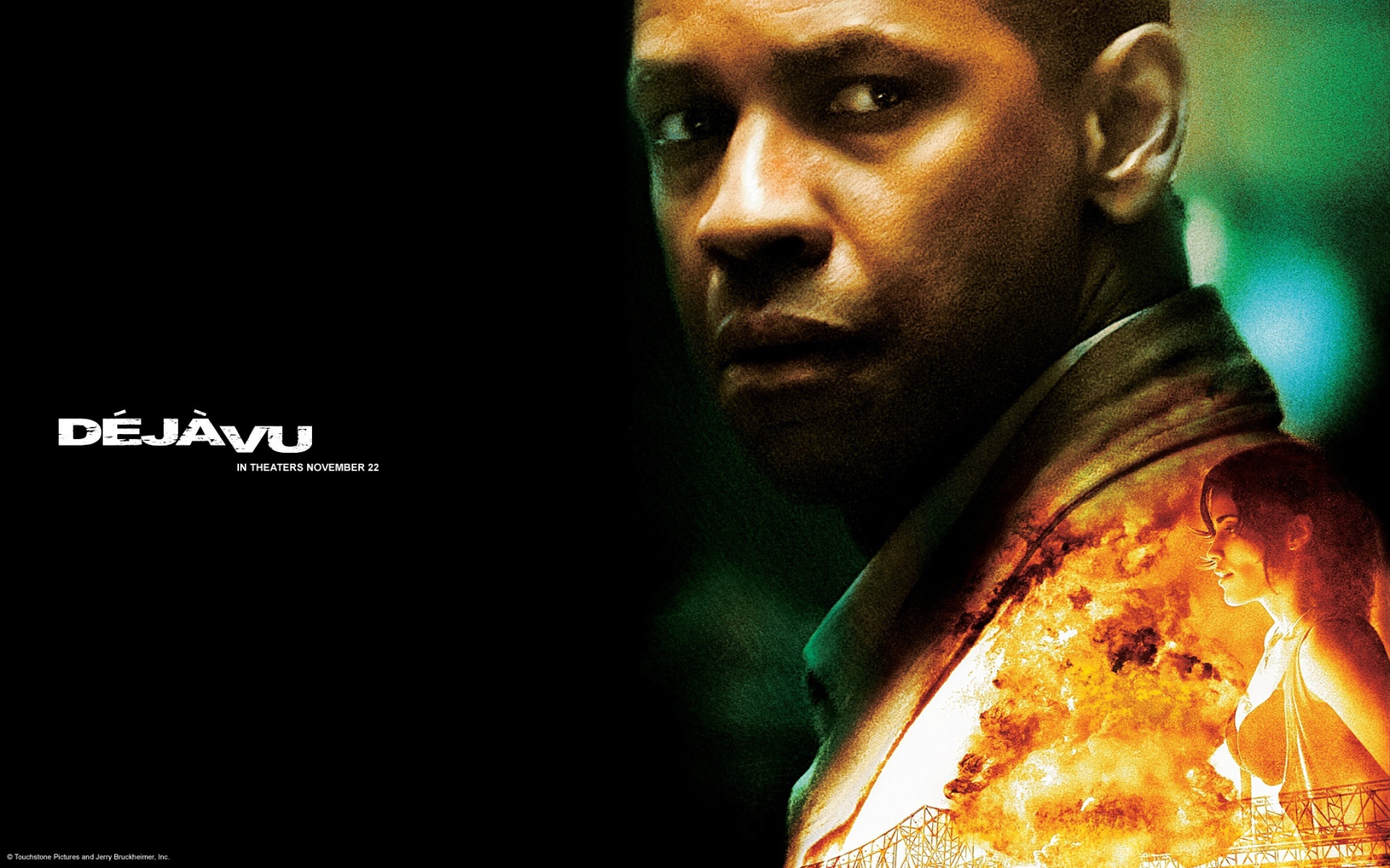 Дензел Вашингтон в фильме Дежавю