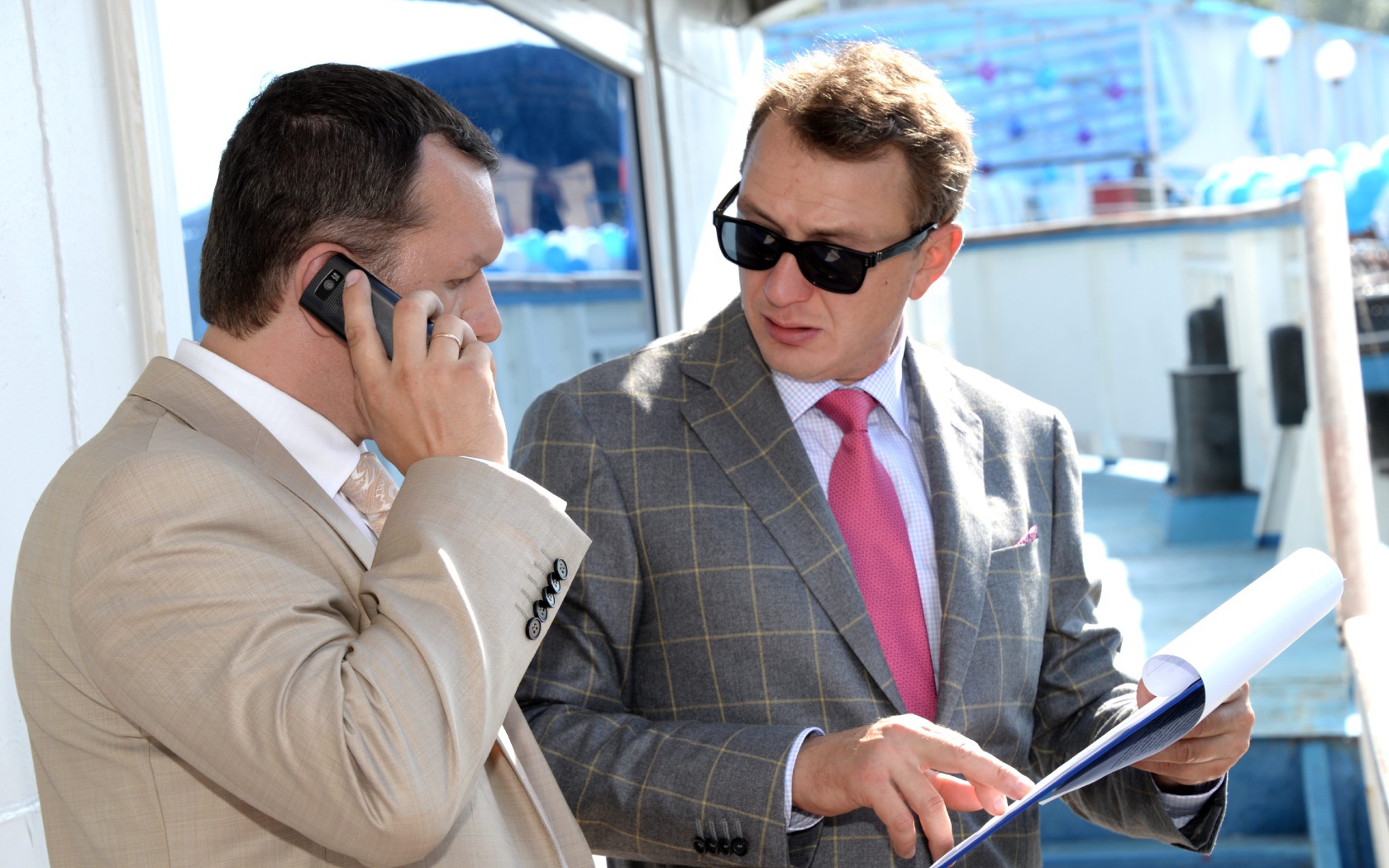 Марат Башаров читает сценарий