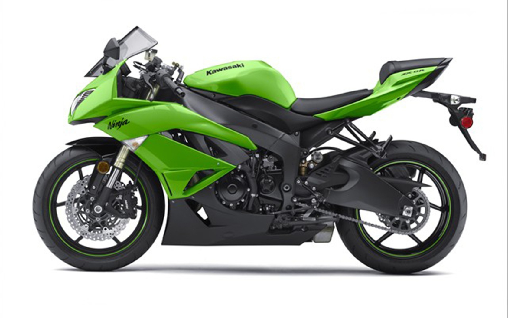 Мотоцикл модели Kawasaki Ninja ZX-6R