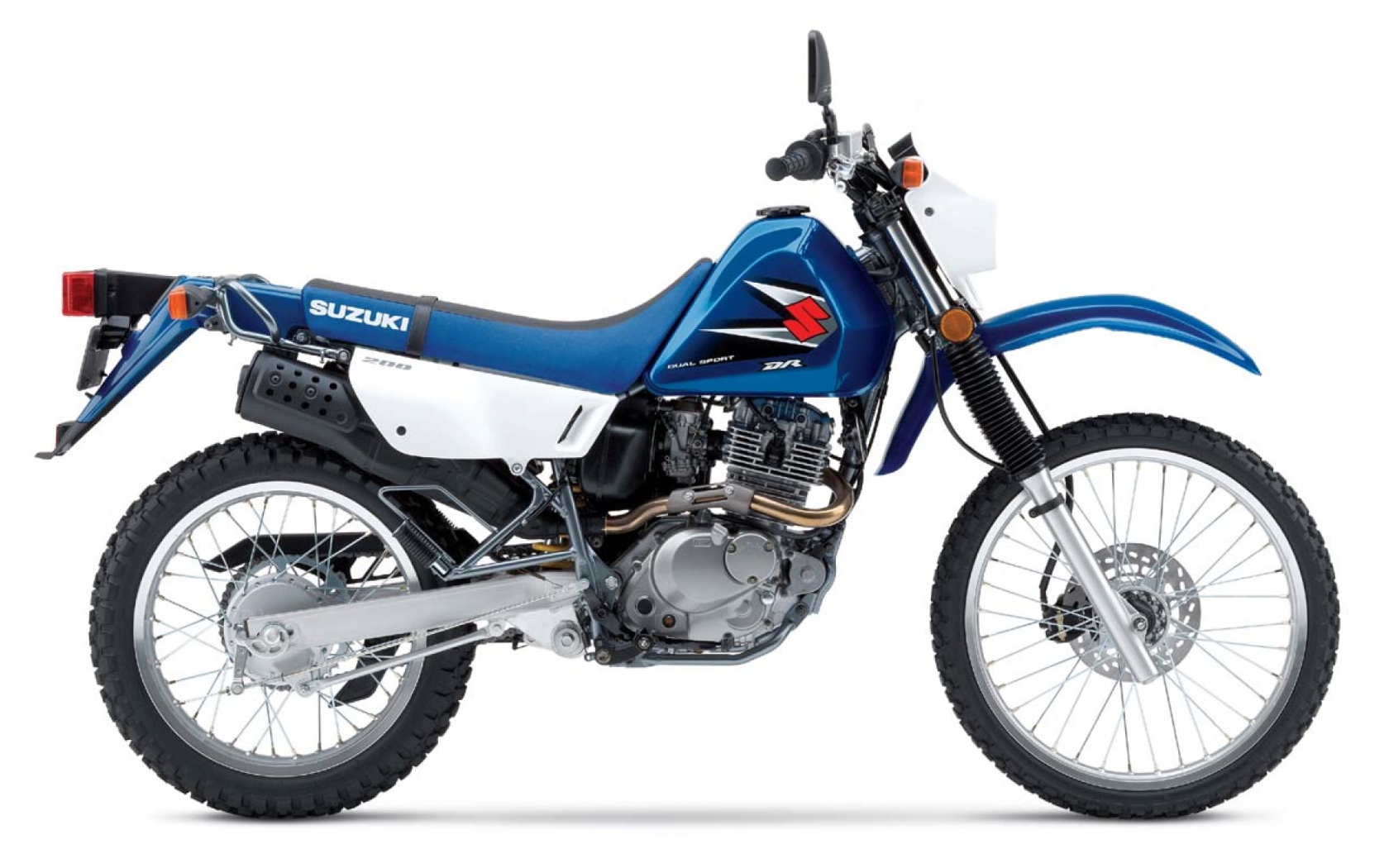 Быстрый мотоцикл Suzuki DR 200 SE