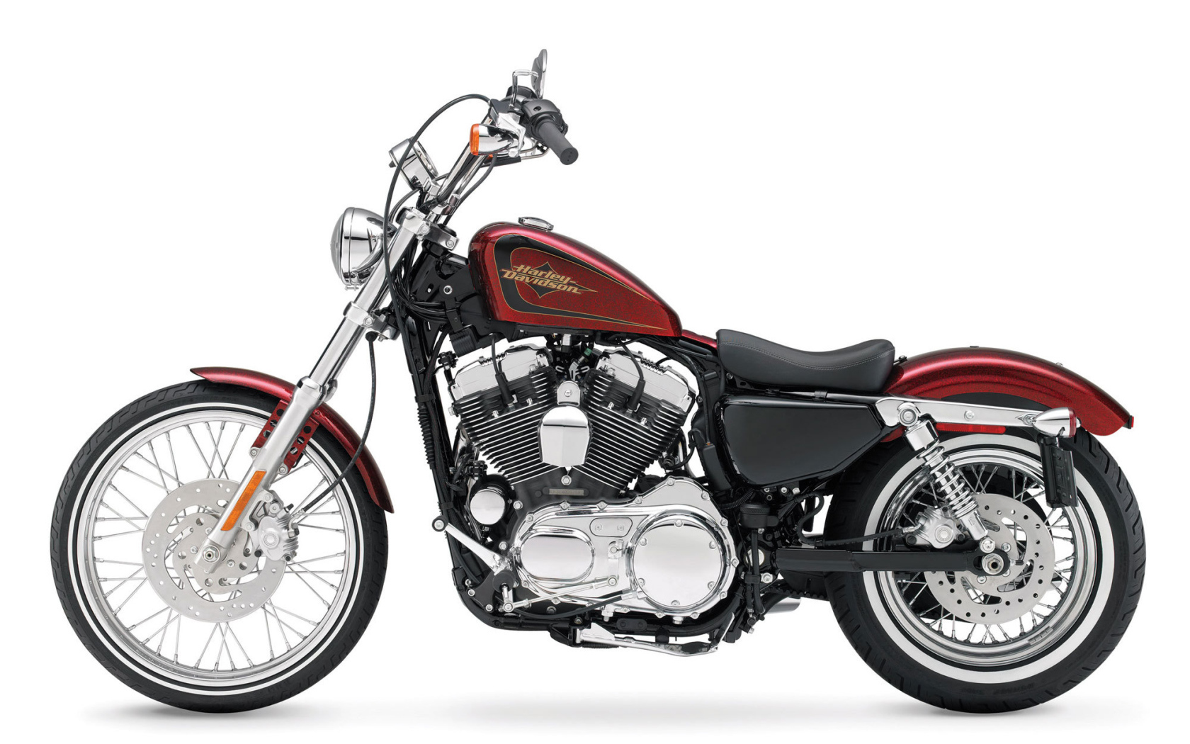 Невероятный мотоцикл Harley-Davidson XL 1200V Sportster Seventy-Two