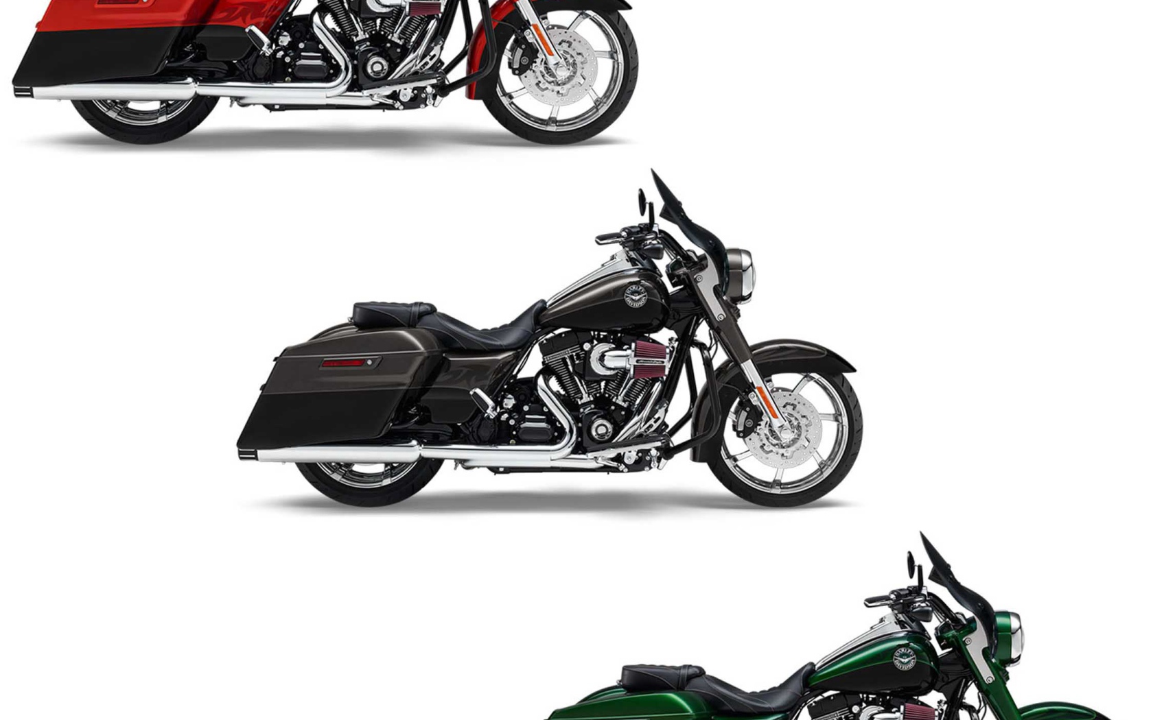 Мотоцикл модели Harley-Davidson CVO Road King