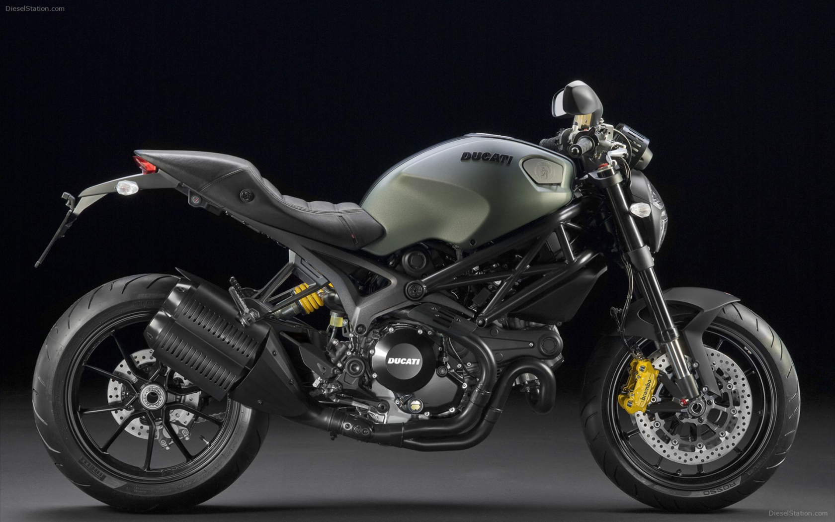 Популярный мотоцикл Ducati Monster Diesel
