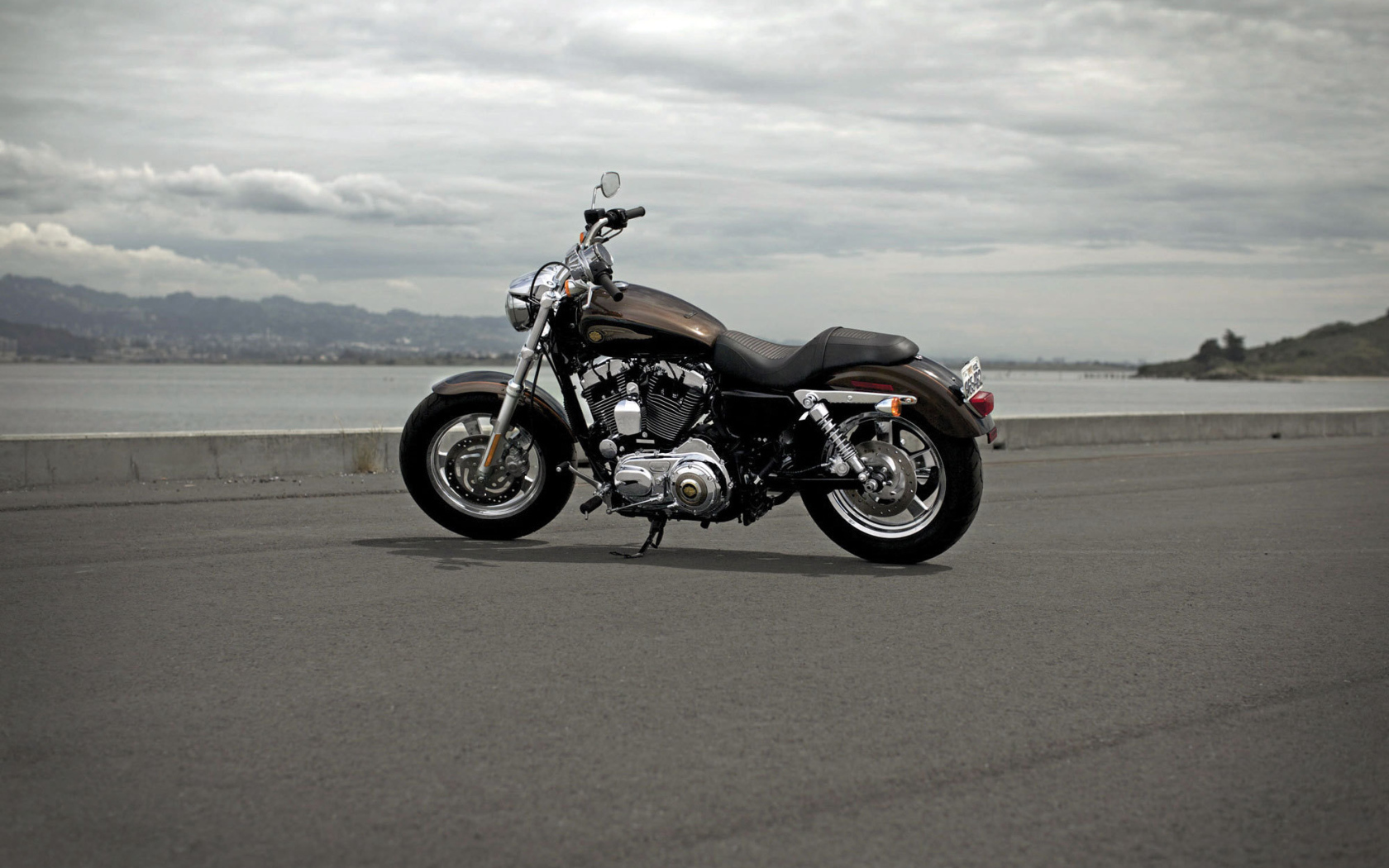 Тест-драйв мотоцикла Harley-Davidson XL 1200C Sportster Custom