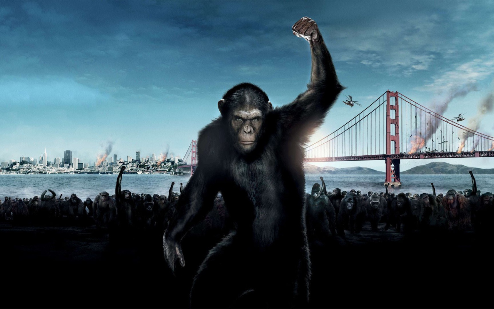 Новый кинофильм Планета обезьян Революция