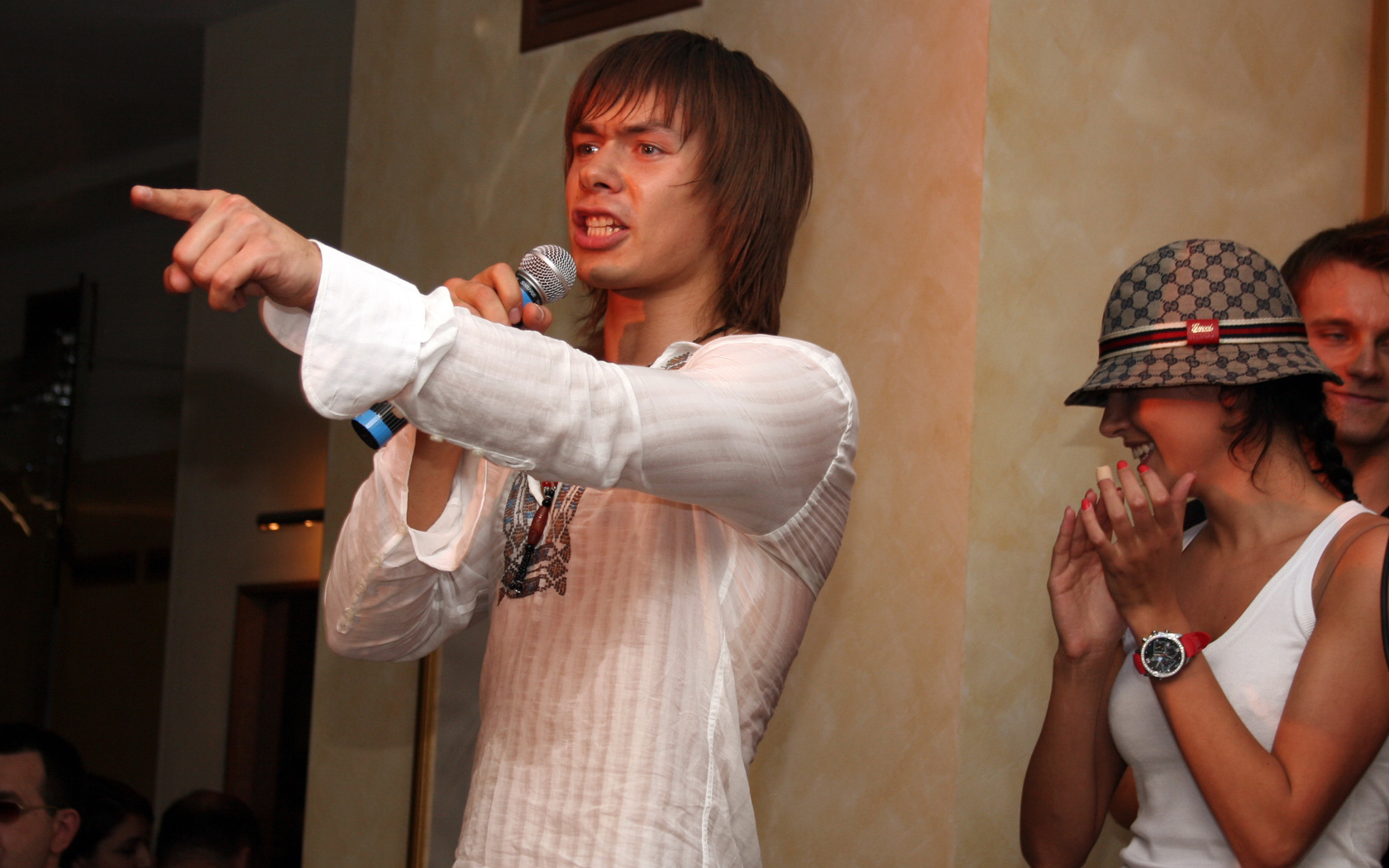 Стас Пьеха на концерте