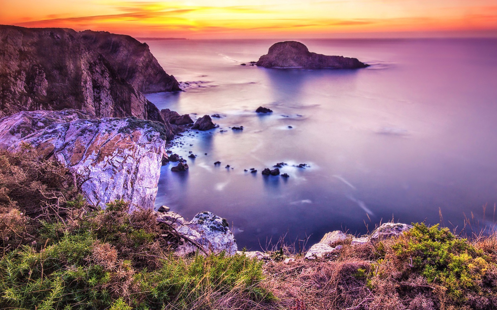 Розовая природа