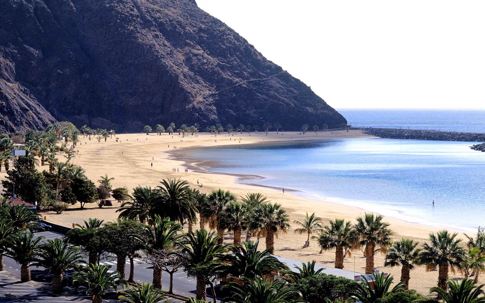 Белый пляж на Тенерифе