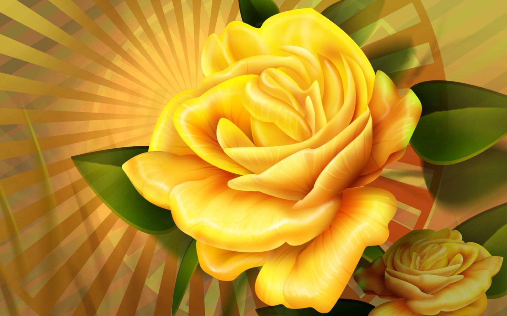 Желтые розы