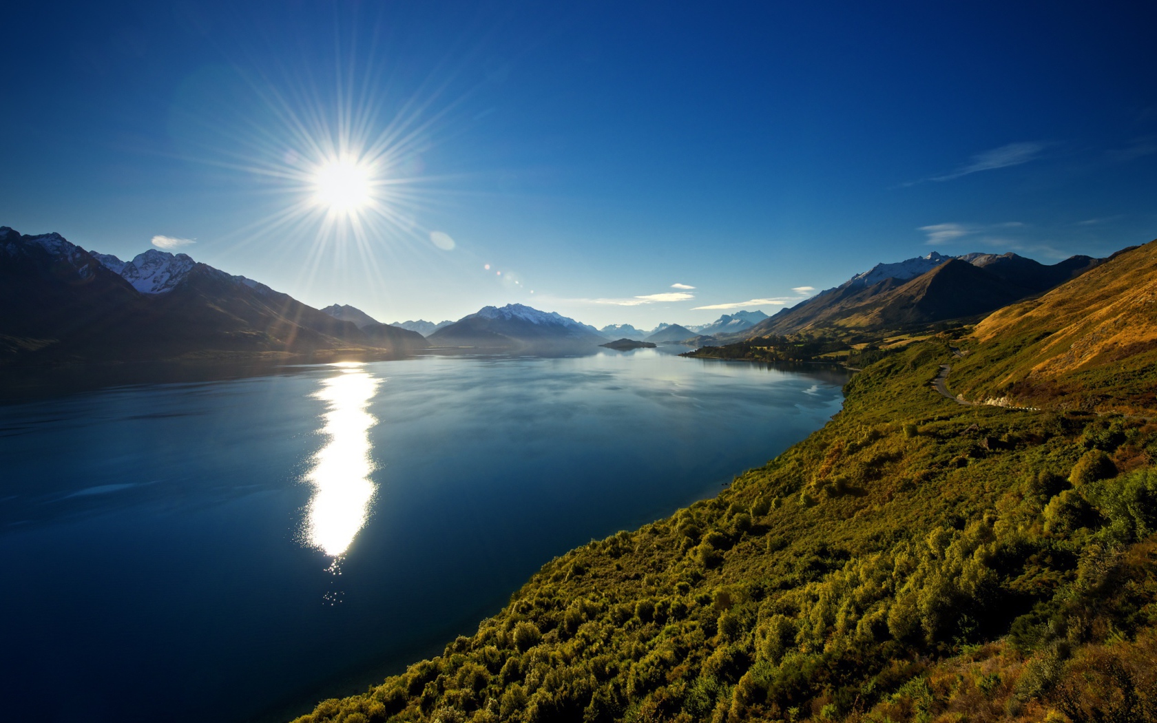 Пейзаж на озере