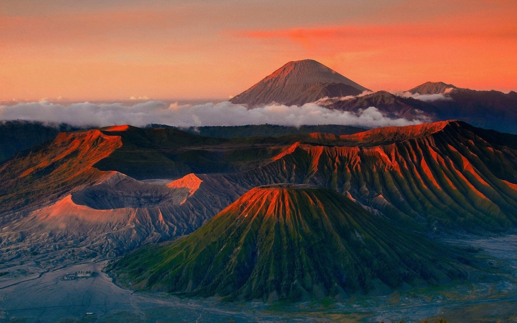 Вулканический пейзаж