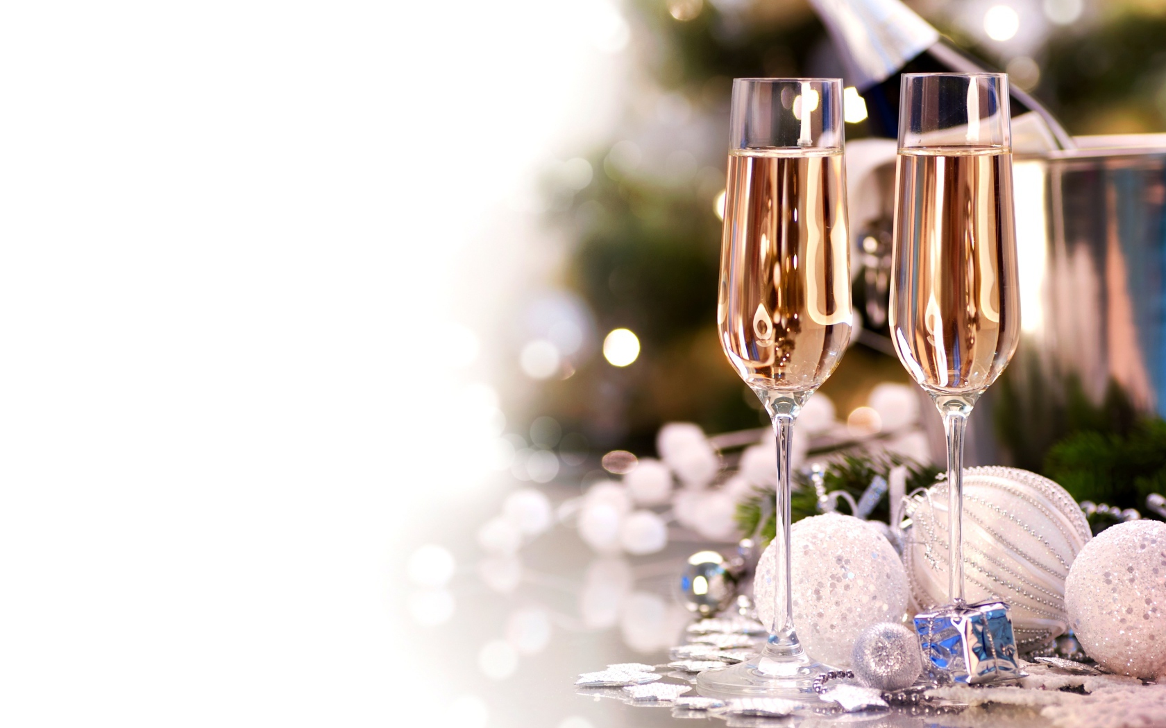 Новый 2015 с шампанским