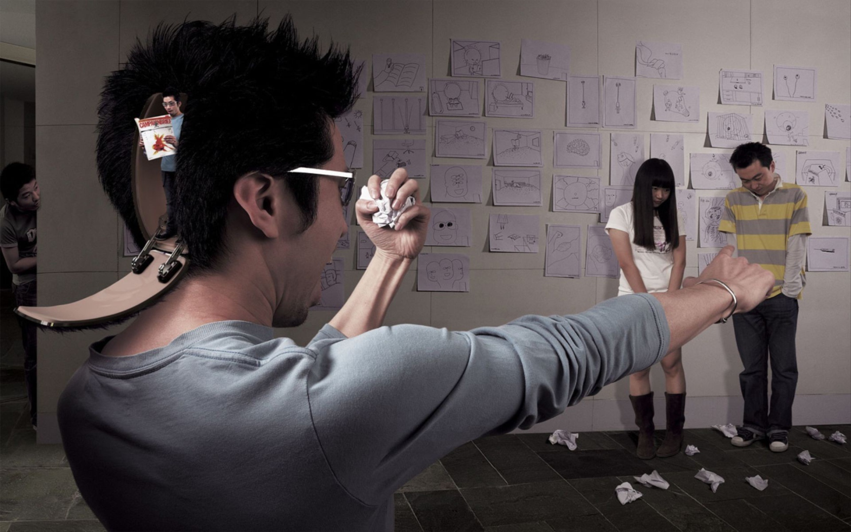 Человек в голове