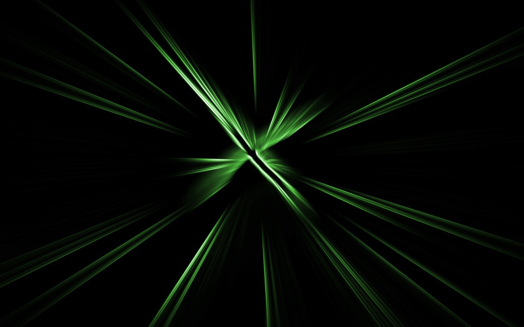 Зеленые лучи