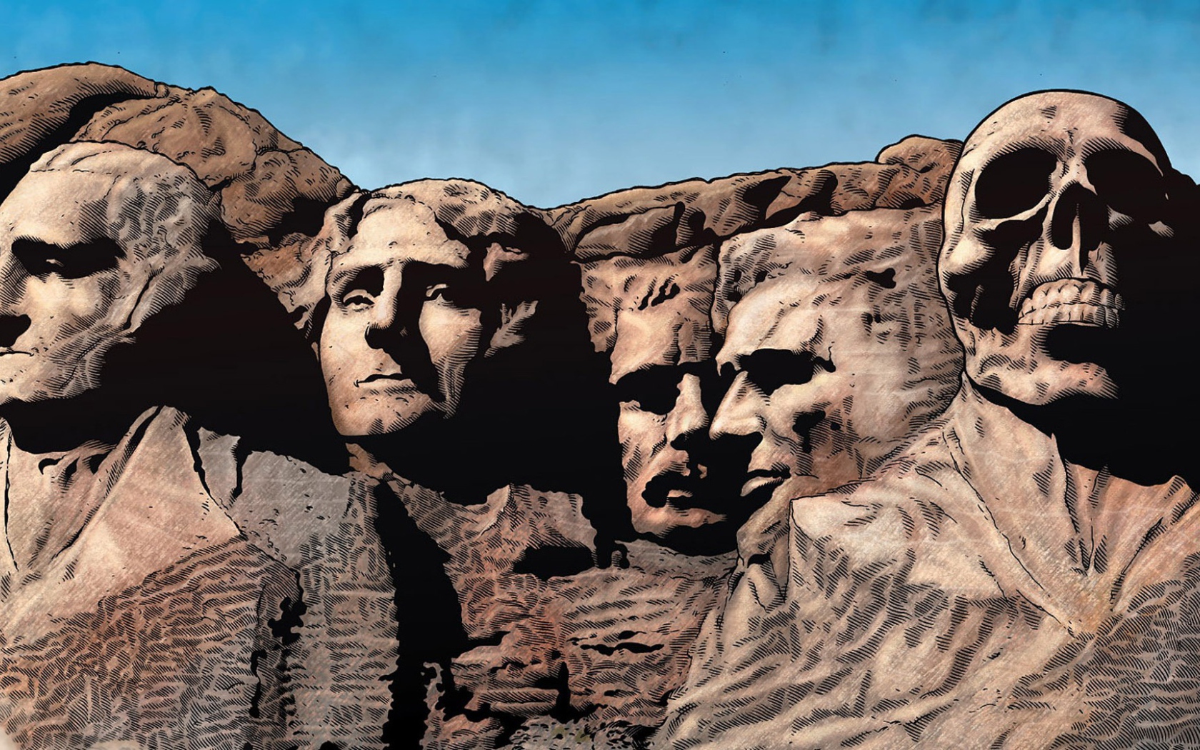 Скульптуры из комиксов