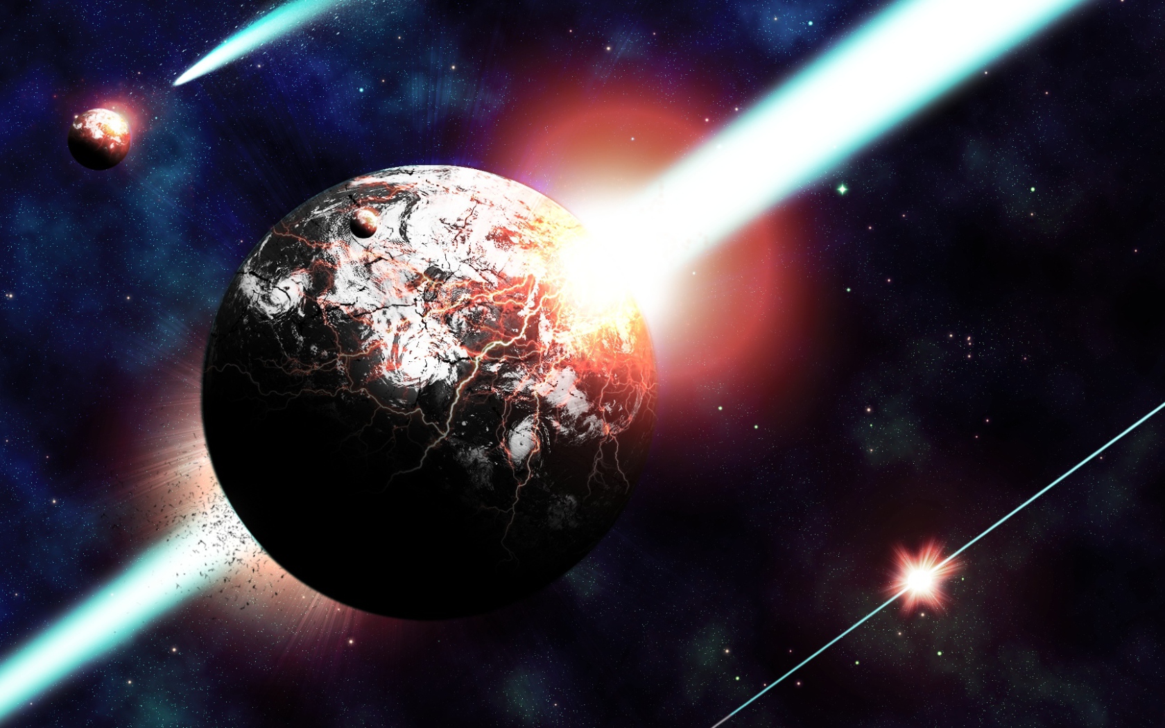 Смертельный луч из космоса