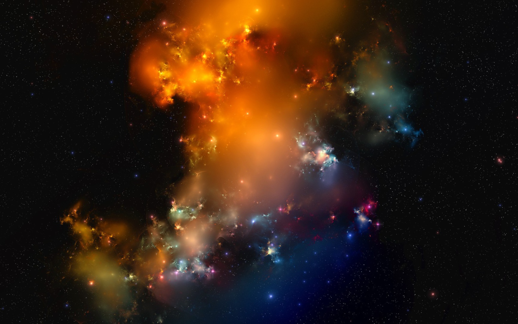 Оранжевая туманность