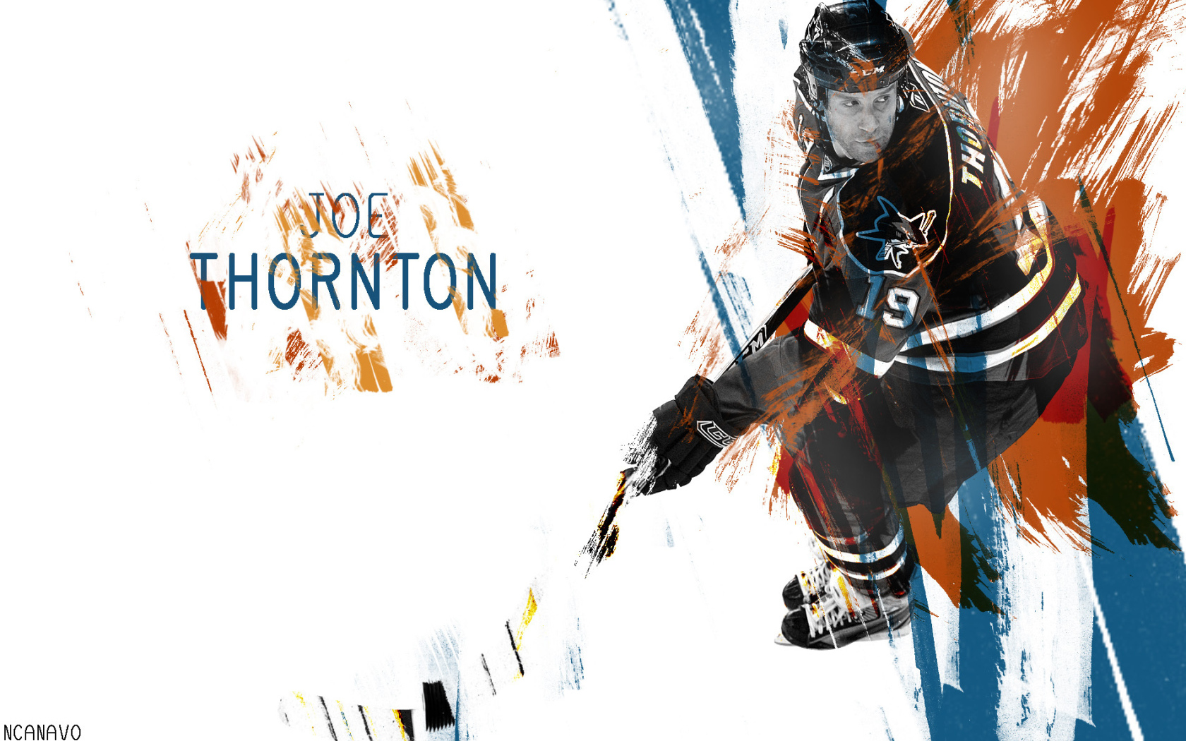 Джо Торнтон на льду