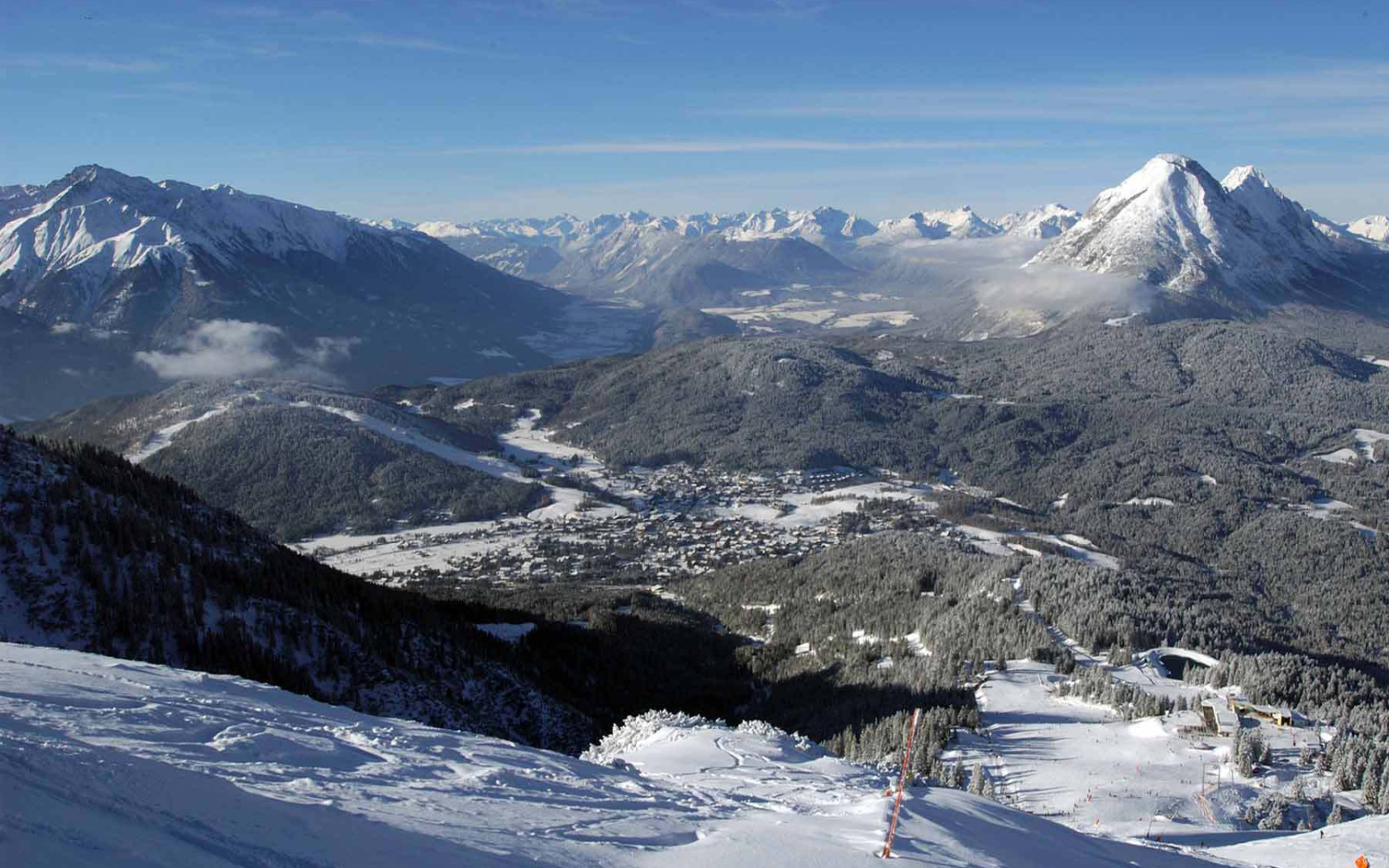 Горнолыжный курорт Зеефельд, Австрия