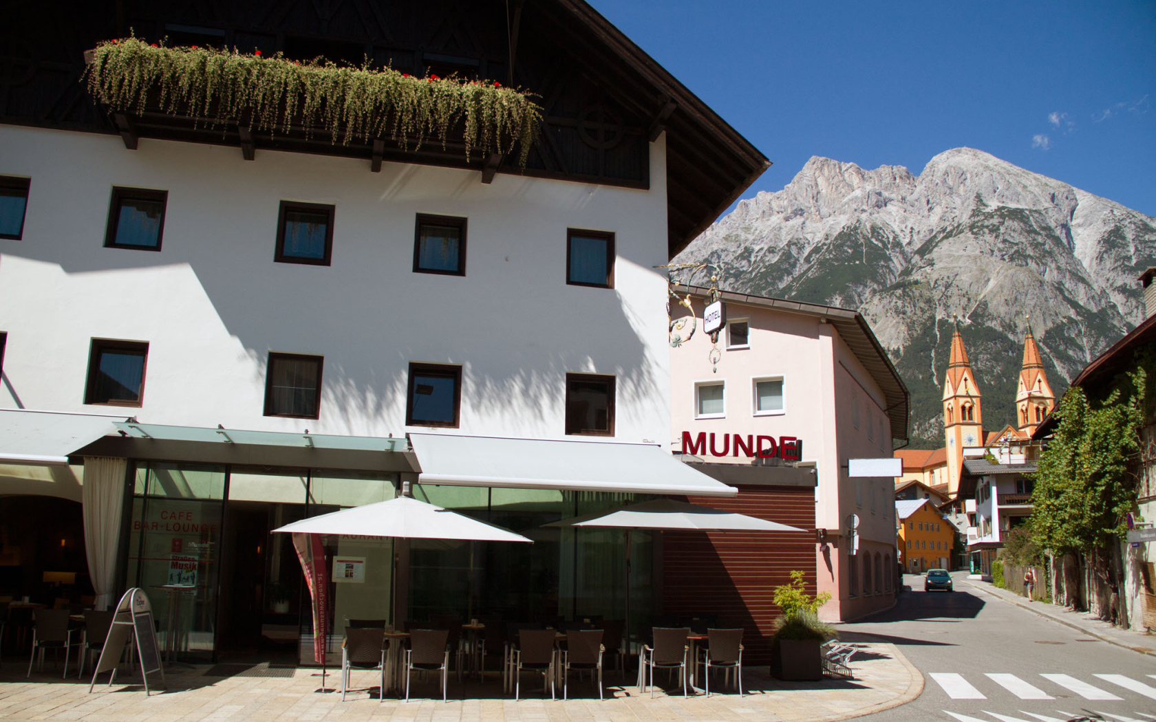 Ресторан на курорте Тельфс-Бюхен, Австрия