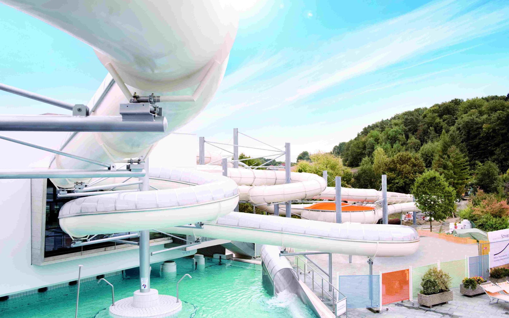 Аквапарк на курорте Бад Лойперсдорф, Австрия