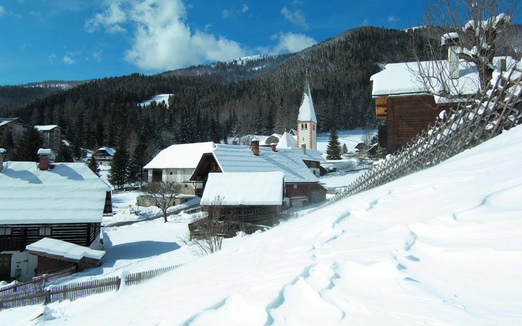 Зимний отдых на горнолыжном курорте Бад Кляйнкирххайм, Австрия