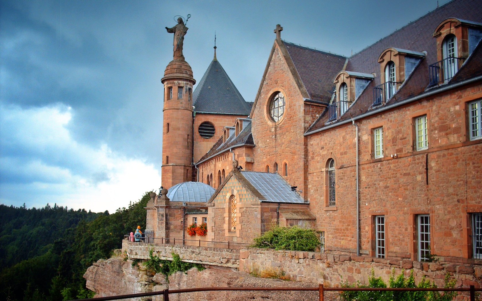 Собор в Эльзасе, Франция